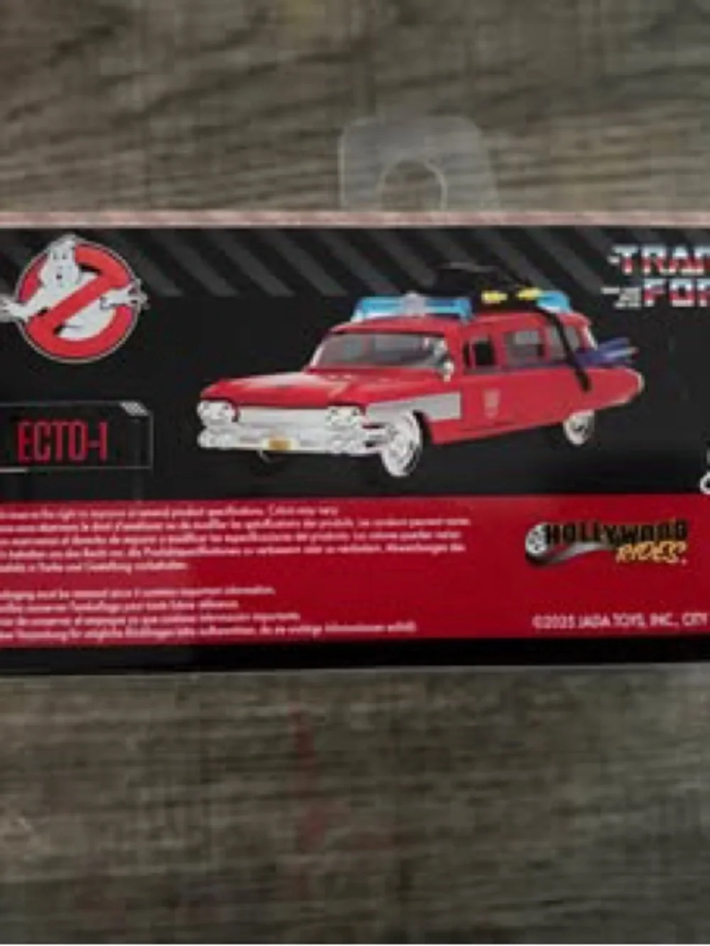Transformers x Ghostbusters Ecto-1 Red Collectible Kids‎ Toy